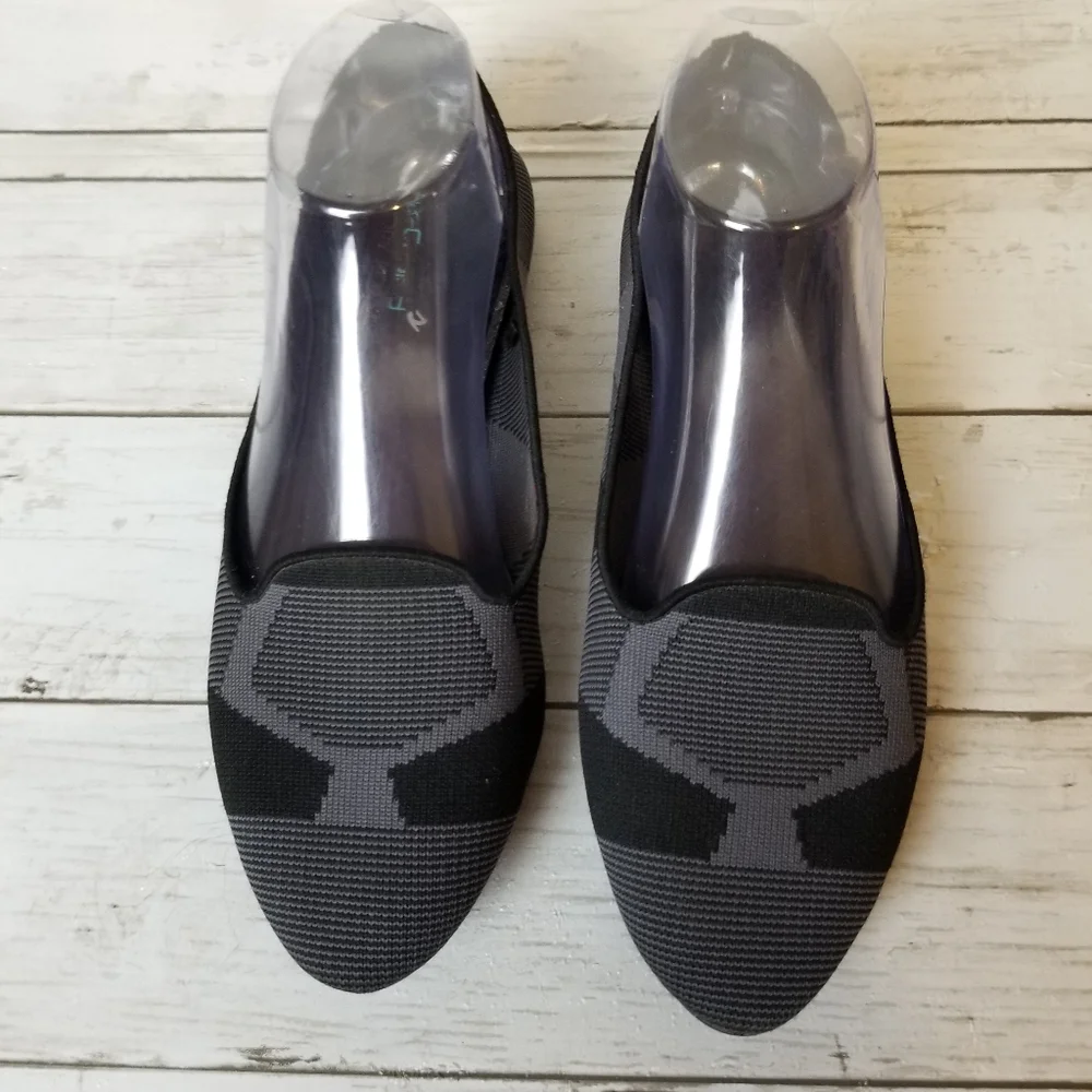 Skechers Cleo Sherlock Knit Almond Toe Ballet Flats